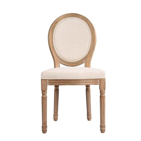 GHẾ GỖ CỔ ĐIỂN LOUIS KHÔNG TAY - GAG18