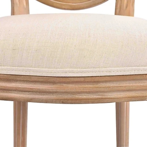 GHẾ GỖ CỔ ĐIỂN LOUIS KHÔNG TAY - GAG18