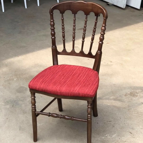GHẾ NAPOLEON GỖ TỰ NHIÊN - GAG34