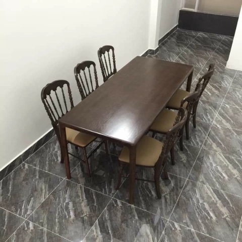 GHẾ NAPOLEON GỖ TỰ NHIÊN - GAG34