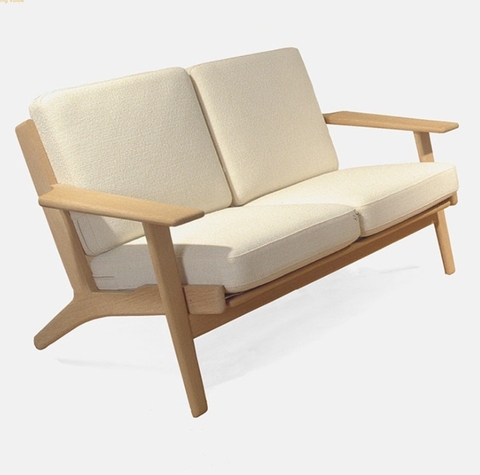 GHẾ SOFA PLANK ĐÔI GỖ ASH - SFG07