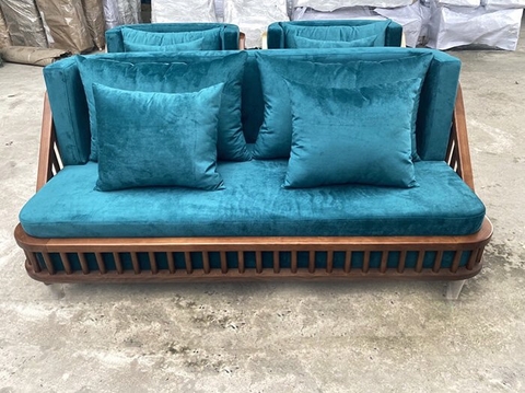 GHẾ SOFA KBH ĐÔI KHUNG GỖ ASH - SFG12