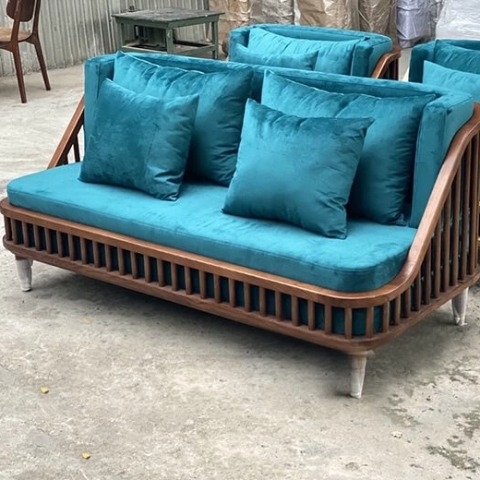 GHẾ SOFA KBH ĐÔI KHUNG GỖ ASH - SFG12