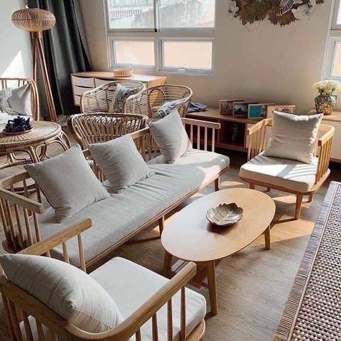 GHẾ SOFA FLY ĐƠN GỖ ASH - SFG19