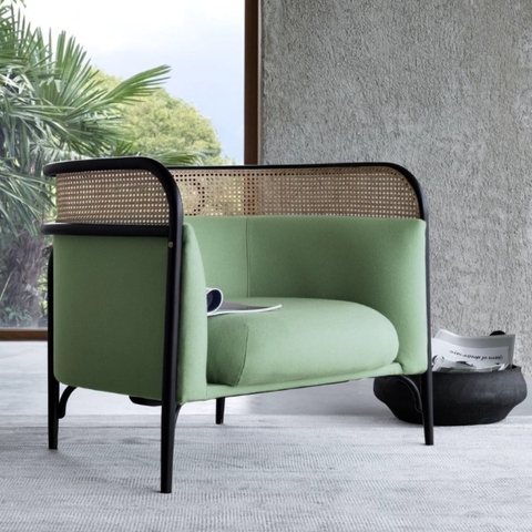 GHẾ SOFA TARGA ĐƠN GỖ TẦN BÌ - SFG21