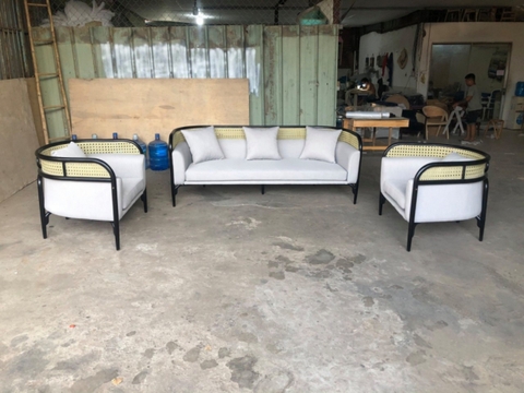GHẾ SOFA TARGA ĐƠN GỖ TẦN BÌ - SFG21