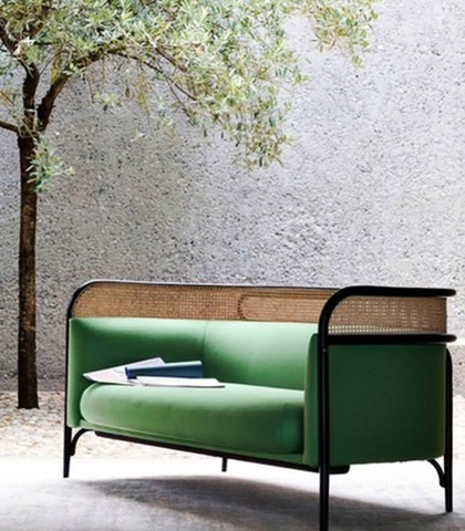 GHẾ SOFA TARGA ĐÔI GỖ TẦN BÌ - SFG22