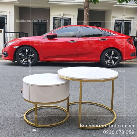 BÀN TRÀ ĐÔI MẶT ĐÁ - BT50