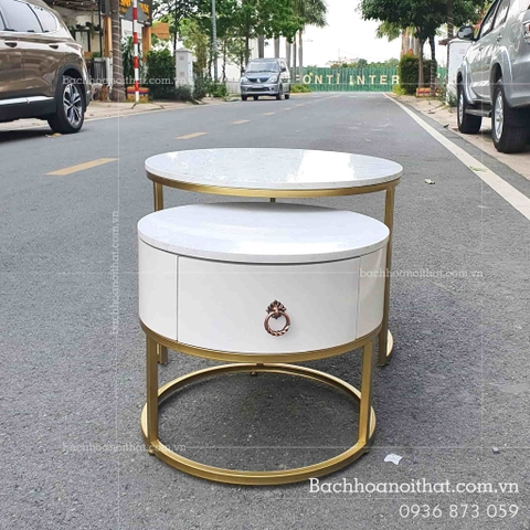 BÀN TRÀ ĐÔI MẶT ĐÁ - BT50