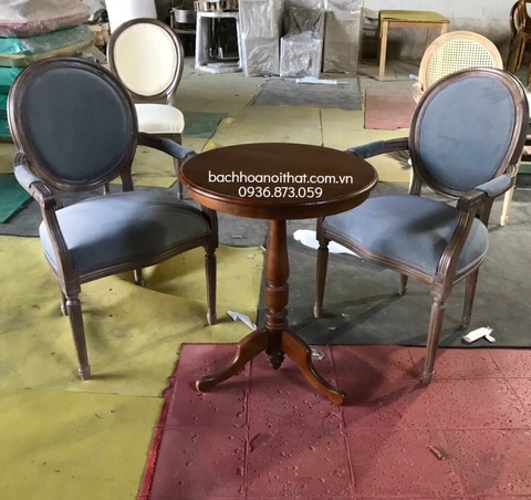 GHẾ LOUIS CỔ ĐIỂN CÓ TAY - GAG12