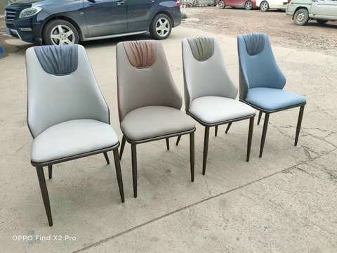 GHẾ ĂN BỌC DA VERA