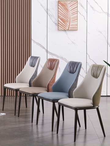 GHẾ ĂN BỌC DA VERA