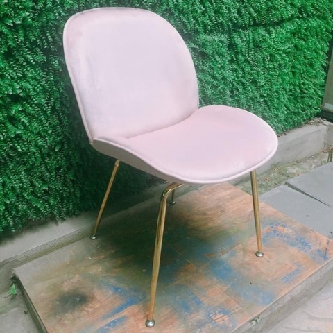 GHẾ ĂN GUBI CHÂN MẠ VÀNG - GAN08