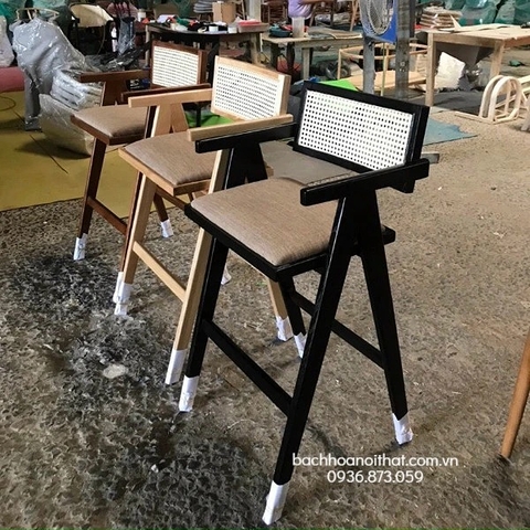 GHẾ BAR VLEG MẶT NỆM - BAR21
