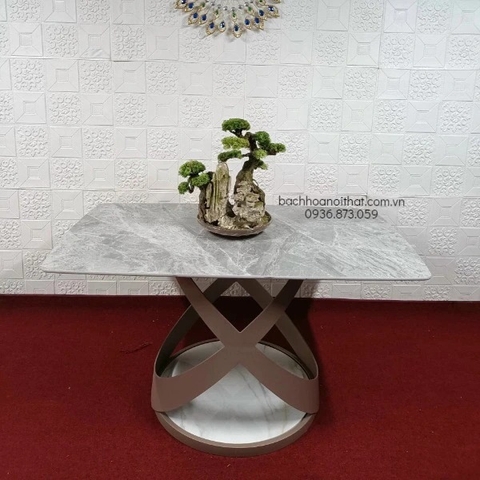BÀN ĂN MẶT ĐÁ CERAMIC NHẬP KHẨU - BAMD02