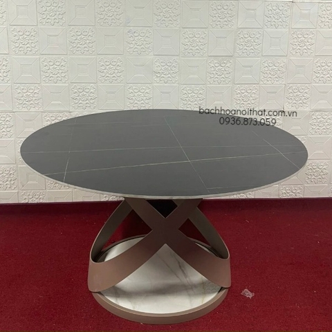 BÀN ĂN MẶT ĐÁ TRÒN NHẬP KHẨU