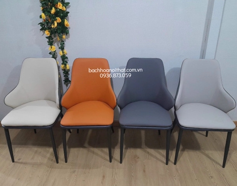 GHẾ ĂN NHẬP KHẨU BỌC NỆM CHÂN SẮT