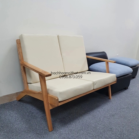 GHẾ SOFA PLANK ĐÔI GỖ ASH - SFG07