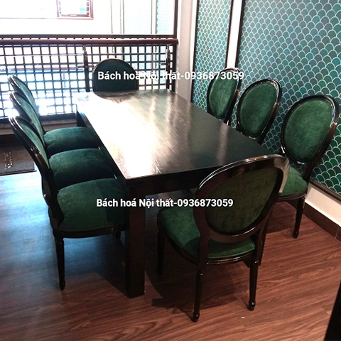 GHẾ GỖ CỔ ĐIỂN LOUIS KHÔNG TAY - GAG18