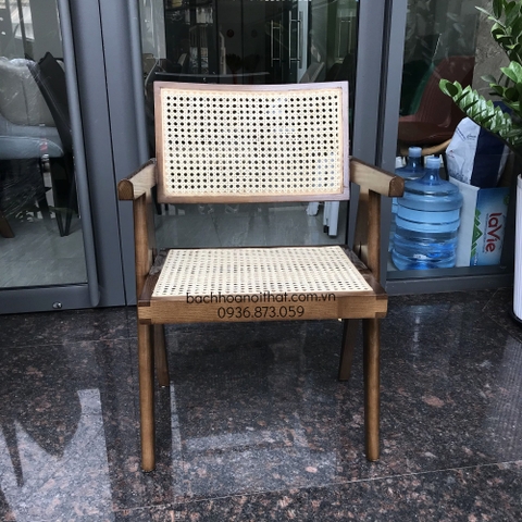 GHẾ VLEG CÓ TAY ĐAN MÂY - GAG41