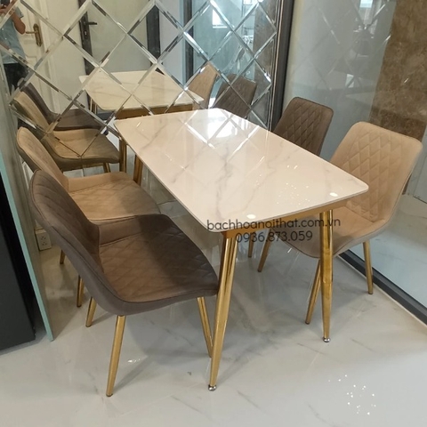 GHẾ LOFT CHÂN INOX MẠ VÀNG - GAN22