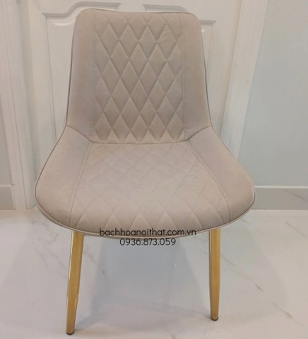 GHẾ LOFT CHÂN INOX MẠ VÀNG - GAN22