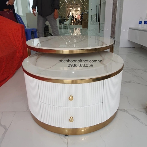 BÀN TRÀ ĐÔI MẶT ĐÁ NHẬP KHẨU - BT96