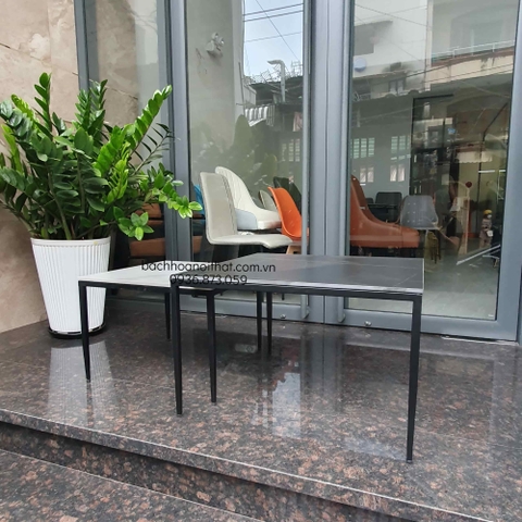 BÀN TRÀ ĐÔI MẶT ĐÁ CERAMIC - BT78