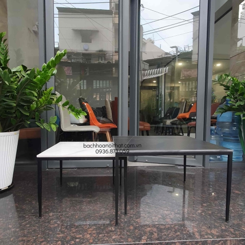 BÀN TRÀ ĐÔI MẶT ĐÁ CERAMIC - BT78