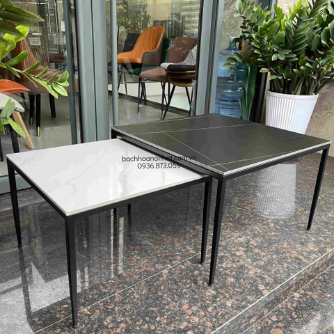 BÀN TRÀ ĐÔI MẶT ĐÁ CERAMIC - BT78