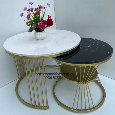 BÀN TRÀ SOFA ĐÔI - BT74