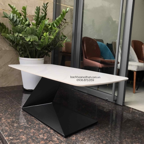 BÀN TRÀ SOFA MẶT ĐÁ CHÂN CHỮ Z - BT100