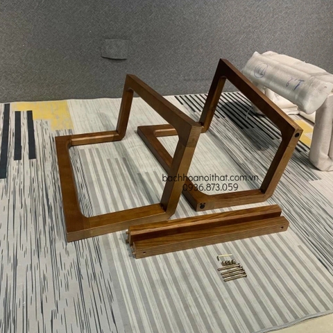 BÀN ĂN CONCORDE MẶT ĐÁ CHÂN GỖ - BAMD90