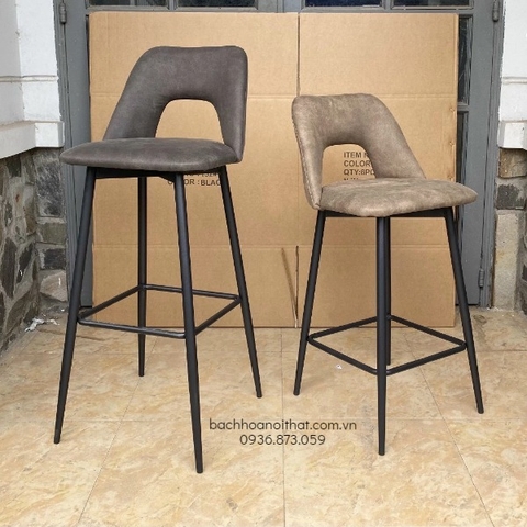 GHẾ BAR SOLIX BỌC NỆM NHẬP KHẨU - BAR52