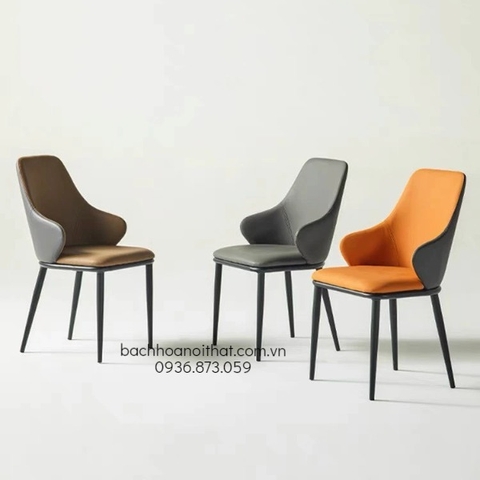 GHẾ ĂN NHẬP KHẨU BỌC NỆM CHÂN SẮT