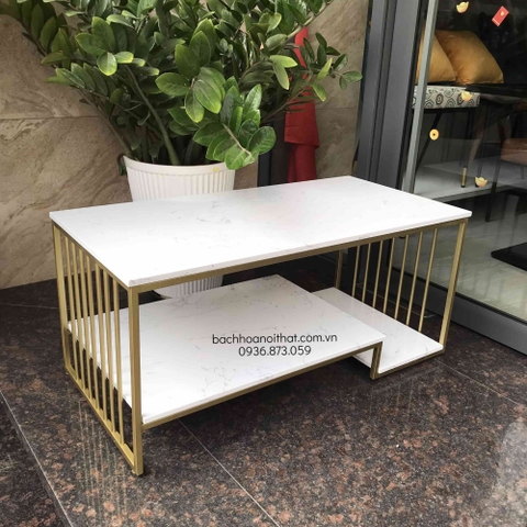 BÀN TRÀ SOFA MẶT ĐÁ - BT81