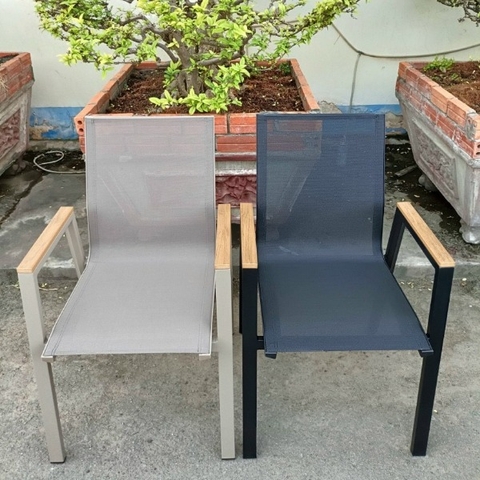 GHẾ SÂN VƯỜN KHUNG NHÔM - SV16