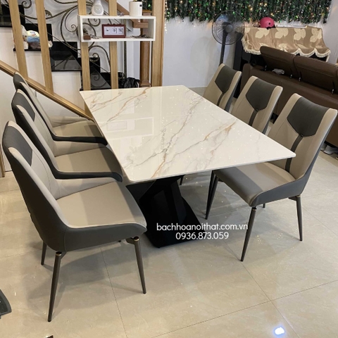 BÀN ĂN THÔNG MINH KÉO DÀI MẶT ĐÁ