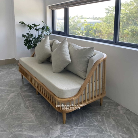GHẾ SOFA KBH BA KHUNG GỖ ASH - SFG13