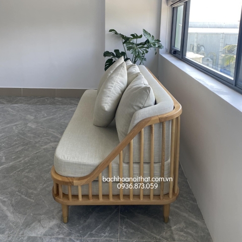 GHẾ SOFA KBH BA KHUNG GỖ ASH - SFG13