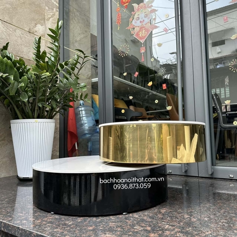 BÀN SOFA INOX MẠ VÀNG - BT127