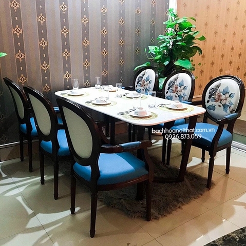 GHẾ LOUIS CỔ ĐIỂN CÓ TAY - GAG12