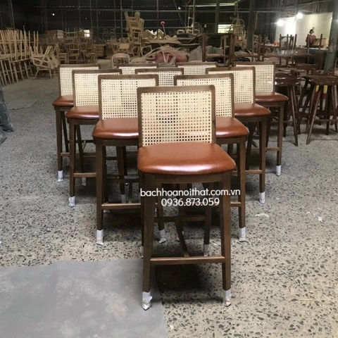 GHẾ BAR GỖ ASH SIMONINI - BAR37