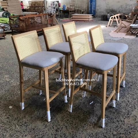 GHẾ BAR GỖ ASH SIMONINI - BAR37