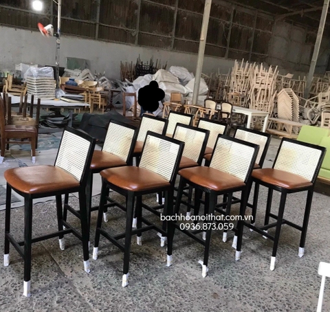 GHẾ BAR GỖ ASH SIMONINI - BAR37