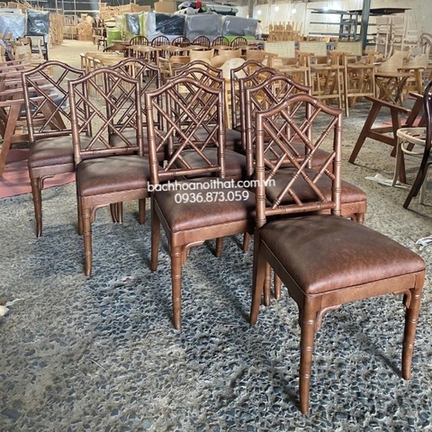 GHẾ ĂN GỖ BAMBOO GỖ ASH - GAG68