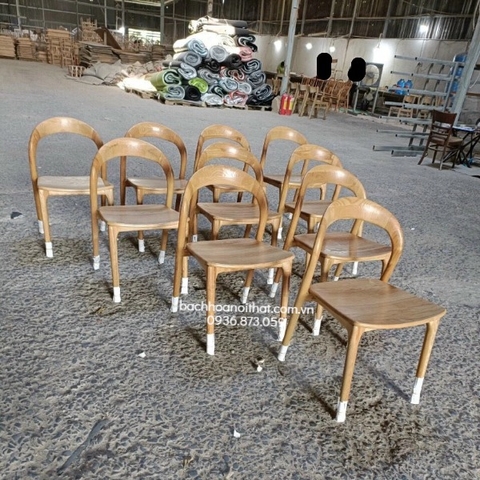 GHẾ NEVA KHÔNG TAY GỖ ASH - GAG01