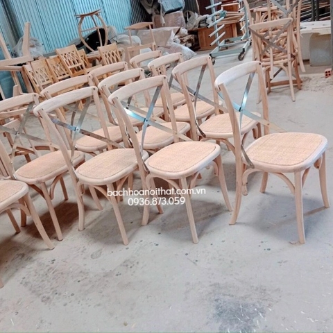 Ghế Bistro Mặt Ngồi Cói - GAG09