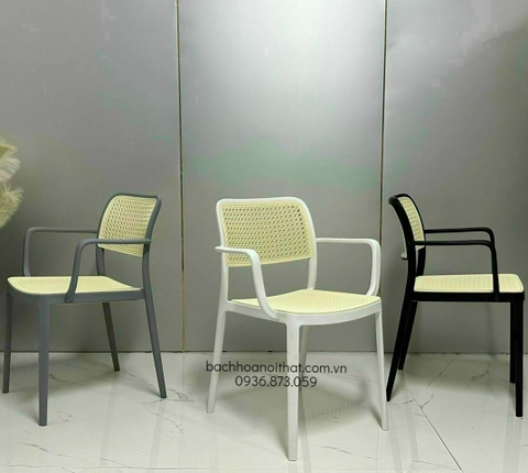 GHẾ NHỰA ĐÚC CAFE GIÁ RẺ - GND30