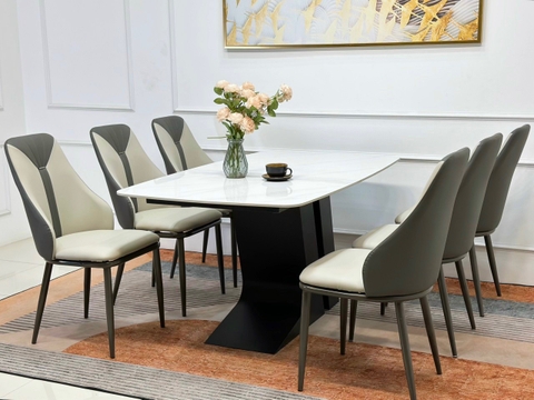 Bộ Bàn Ăn IL 6 Ghế Spot Cải-BBA46